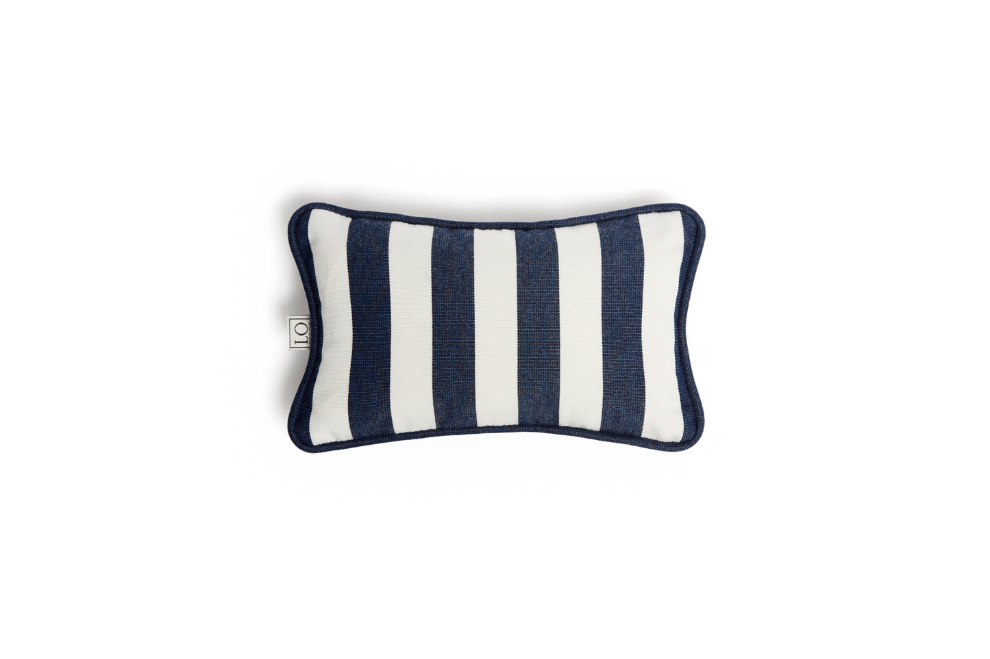 MICRO PILLOW | Outdoor Blue Stripes