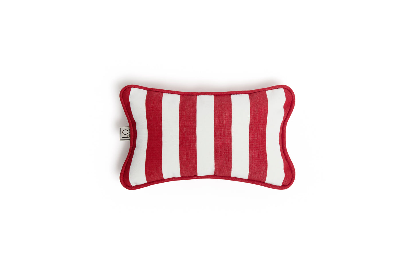 MICRO PILLOW | Outdoor Red Stripes