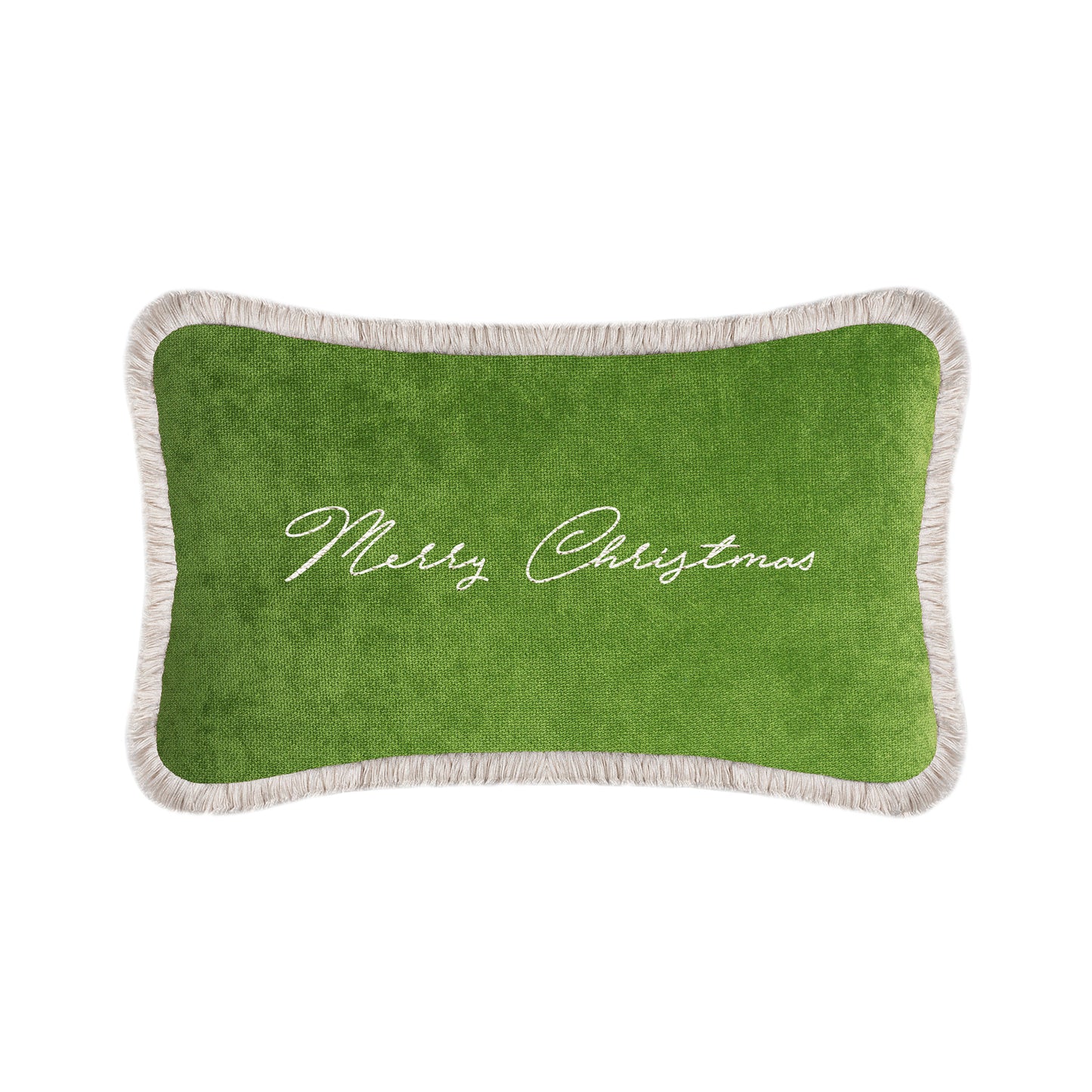 XMAS PILLOW | Velvet Cushion Green