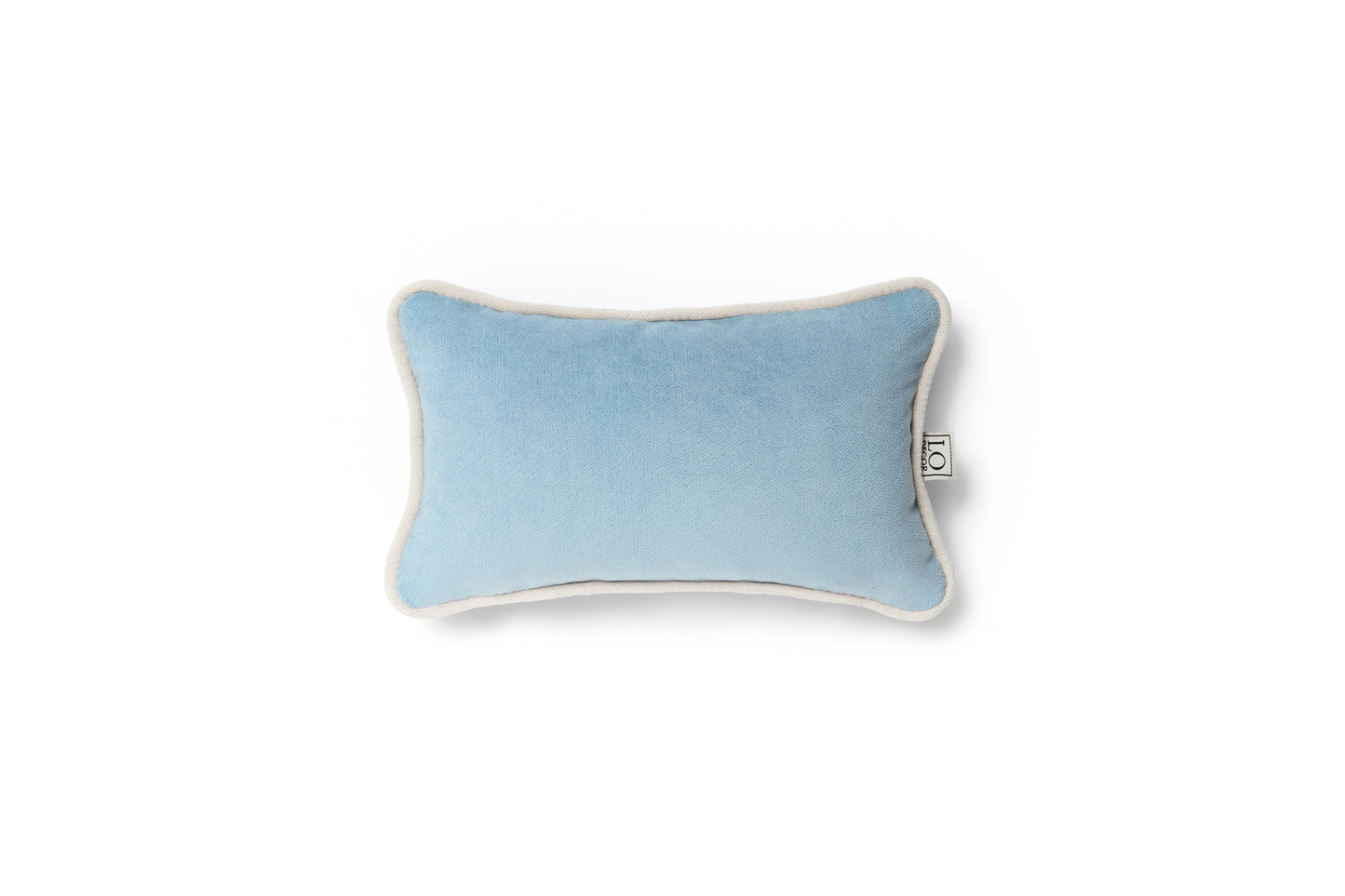 MICRO PILLOW | Velvet Cushion Celeste Frame