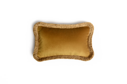 MICRO PILLOW | Velvet Cushion Mustard