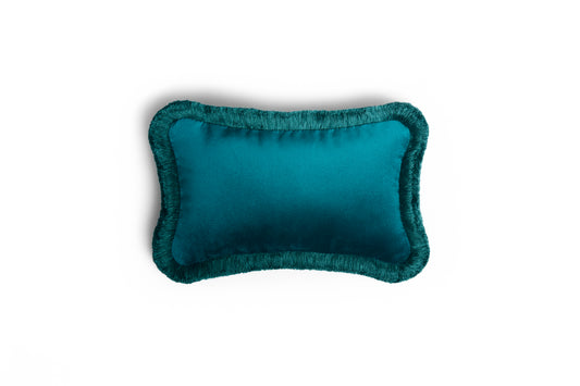 MICRO PILLOW | Velvet Cushion Blue