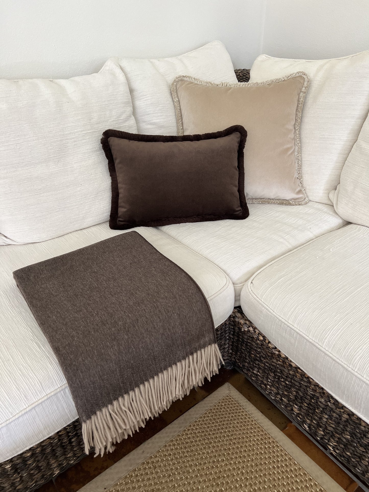 Cashmere Blanket | BROWN