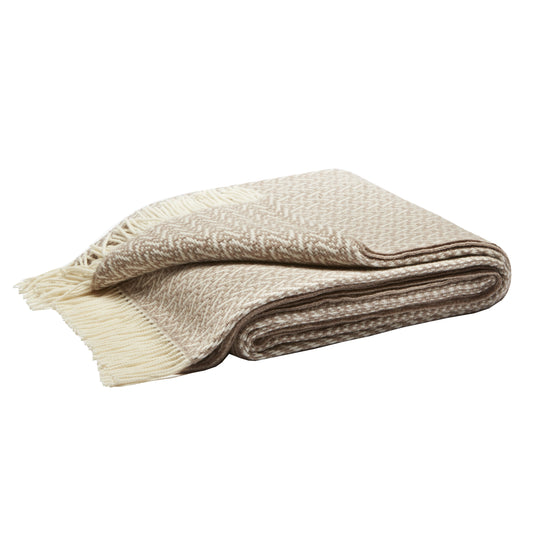 Cashmere Blanket | INDIANINA beige