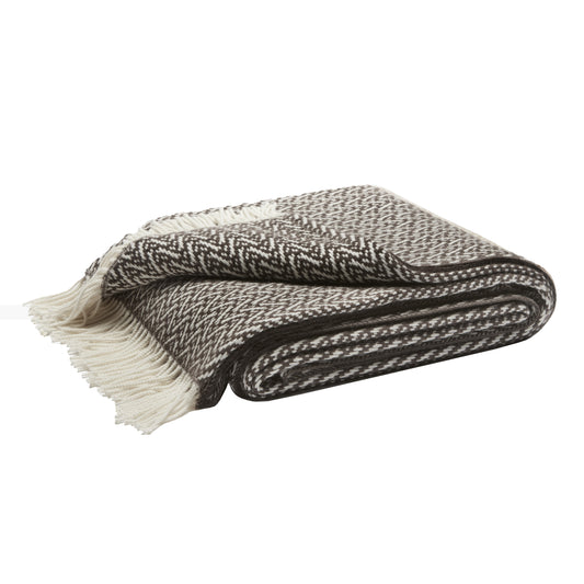 Cashmere Blanket | INDIANINA black