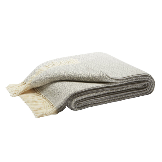 Cashmere Blanket | INDIANINA grey