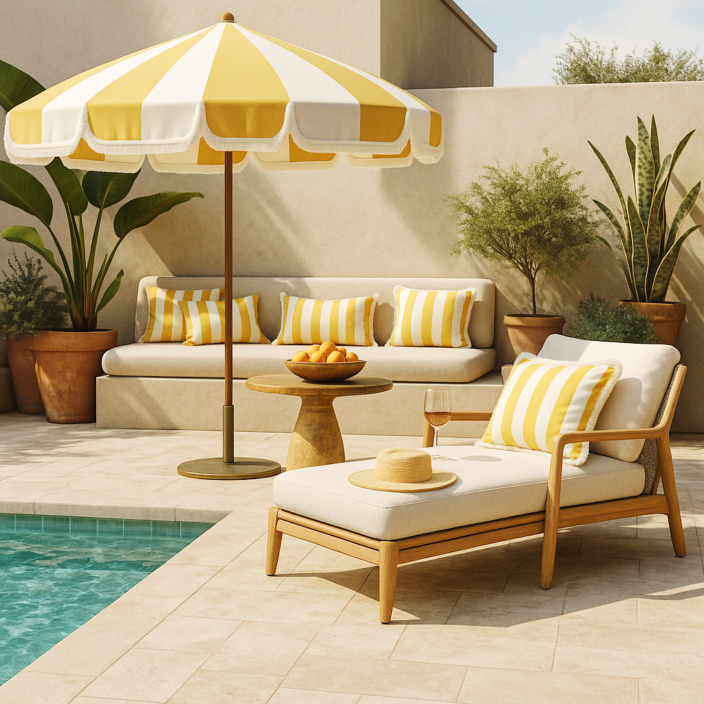 OUTDOOR | Narrow Stripe YELLOW