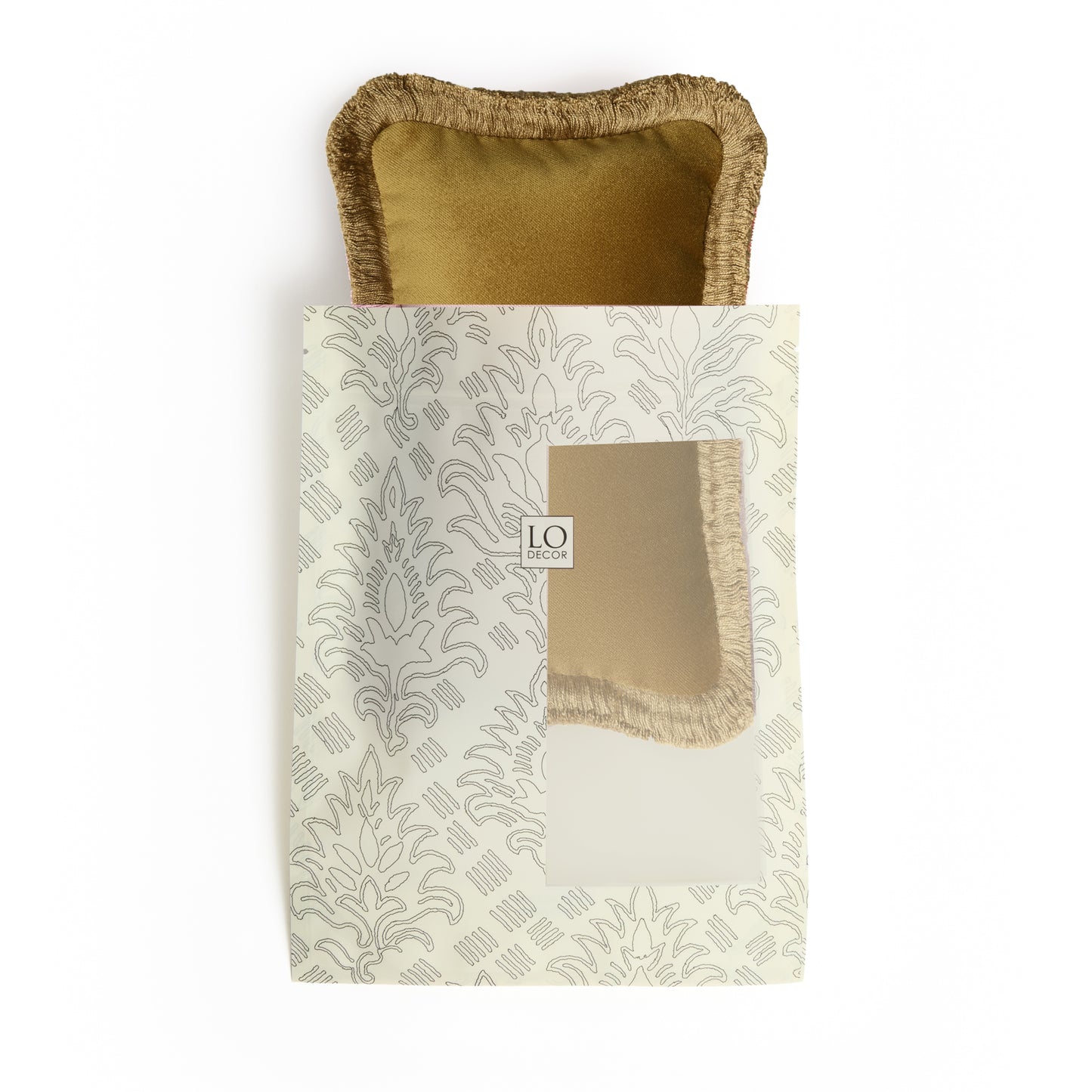 MICRO PILLOW | Velvet Cushion Mustard