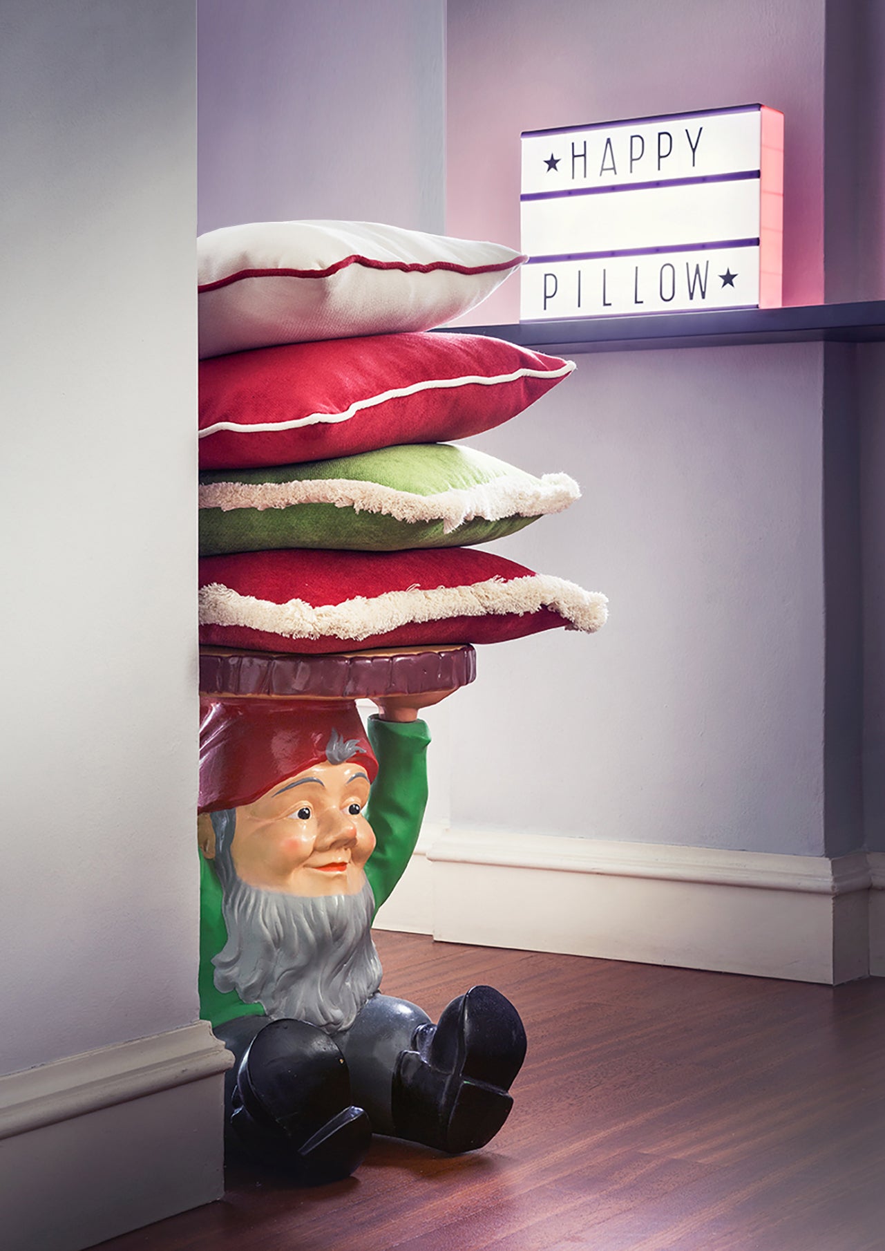 XMAS PILLOW | Velvet Cushion Green