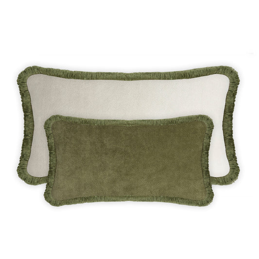 BED PILLOW | Velvet Cushion GREEN