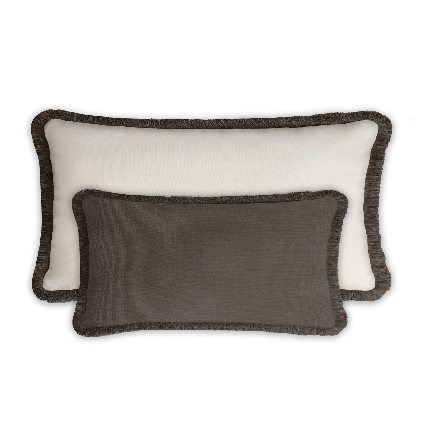 BED PILLOW | Velvet Cushion CARBON