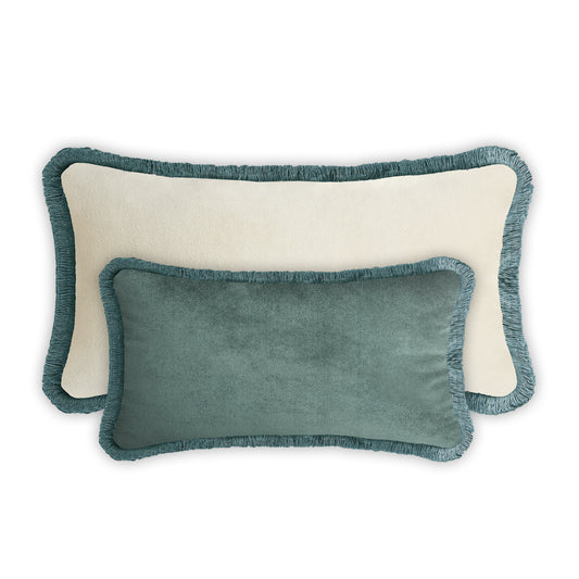 BED PILLOW | Velvet Cushion TEAL