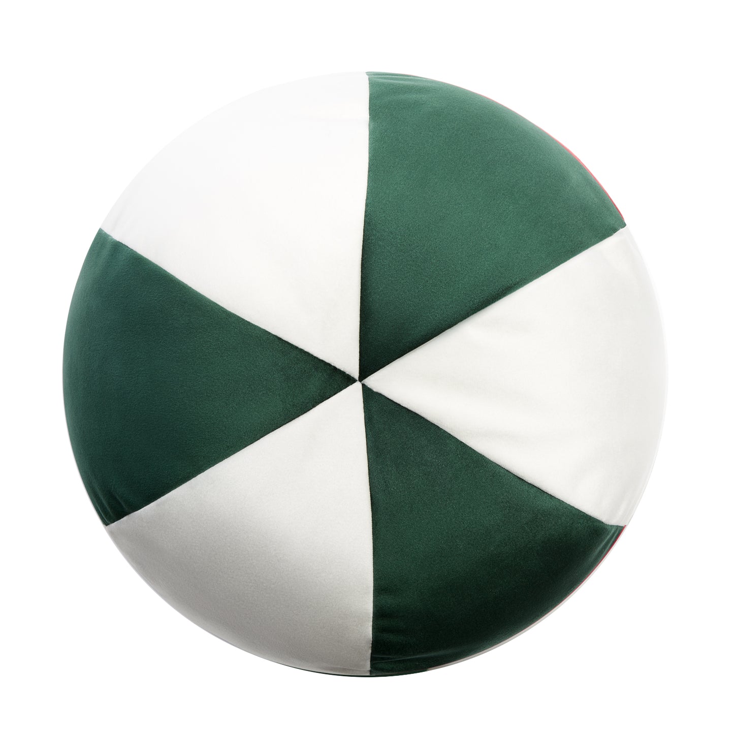 VELVET BALL | Green & White