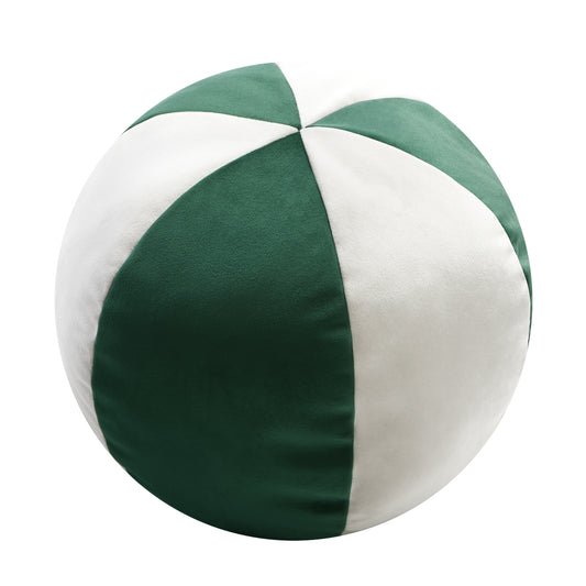 VELVET BALL | Green & White